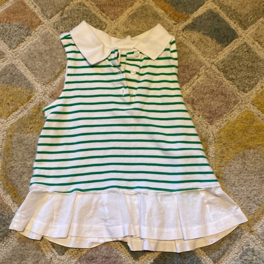 Janie and Jack - Polo tank Sz 5